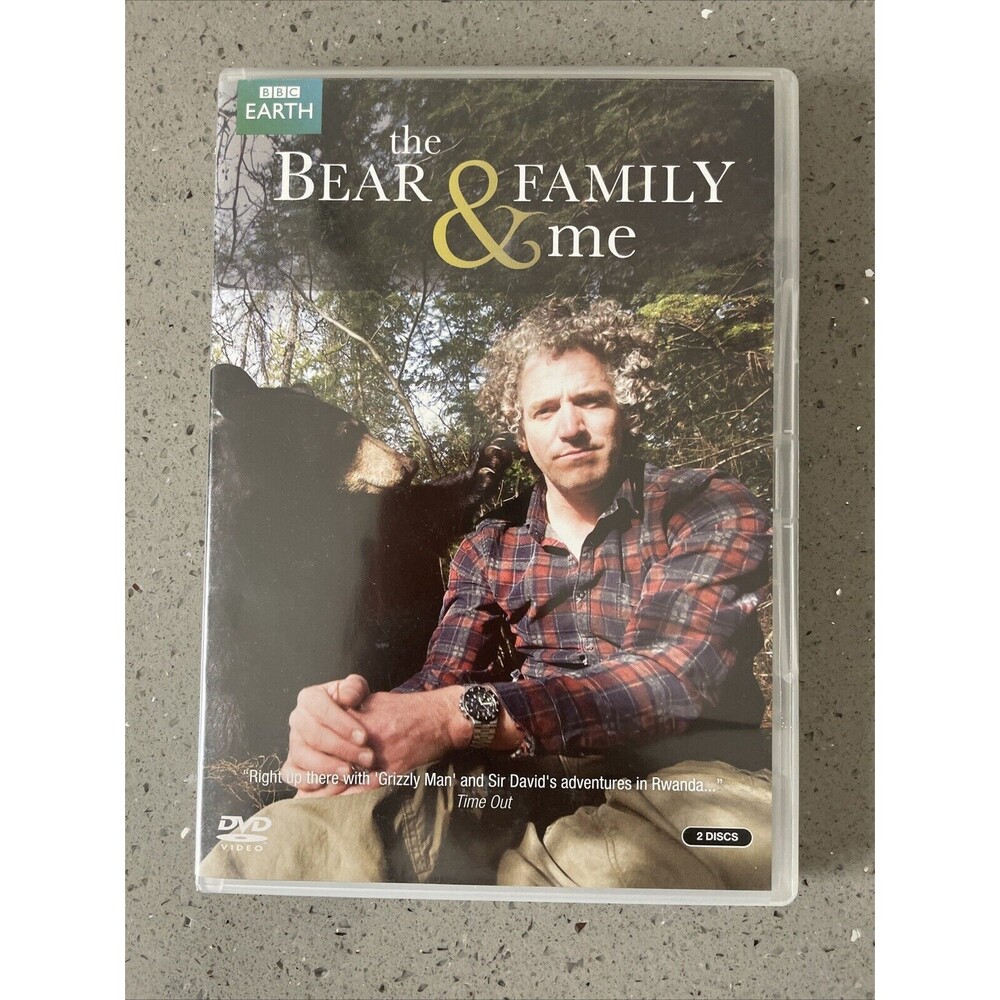 The Bear Family & Me DVD Gordon Buchanan North American Bear Center BBC Earth